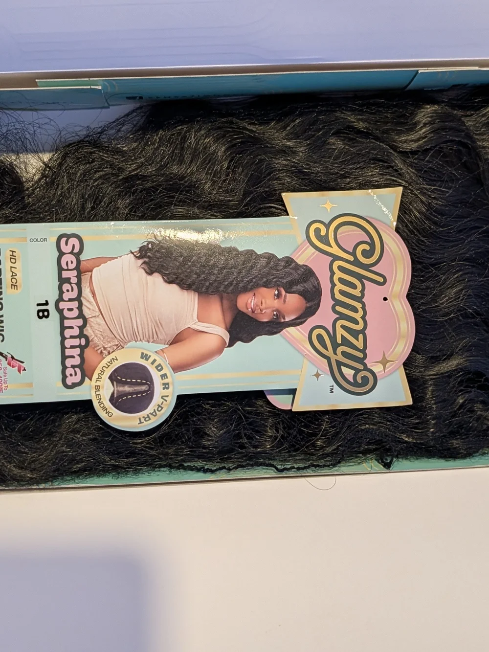 Glamzy Seraphina Wave Lace Front Wig - Black